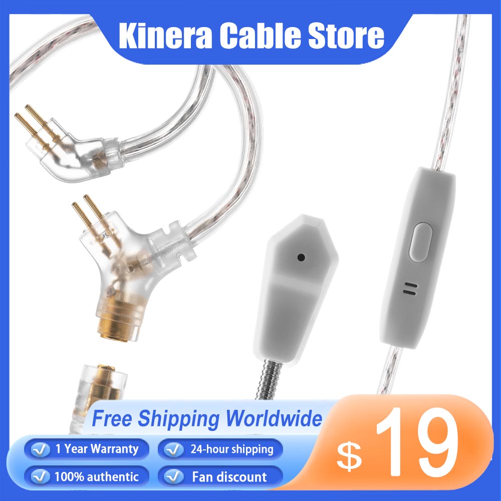 Wired Earphone Mic - Kabel Peningkatan Earphone Sayap Langit Kinera