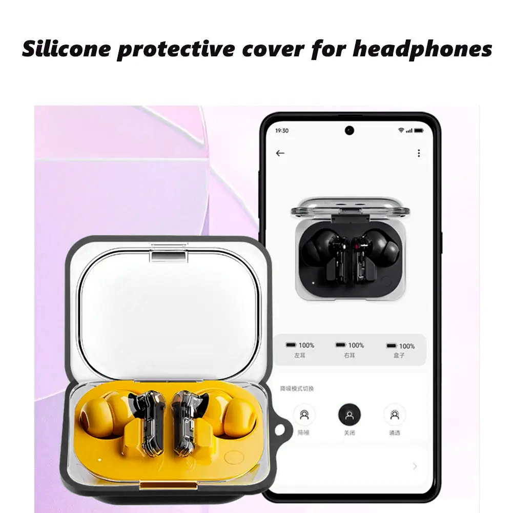 Casing Silikon untuk Earphone, - Earbuds Charging Case ulasan dan harga