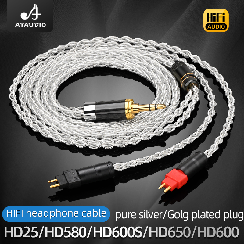 Kabel Headphone ATAUDIO HiFi P - Sennheiser Headphone Hd 25 ulasan dan harga