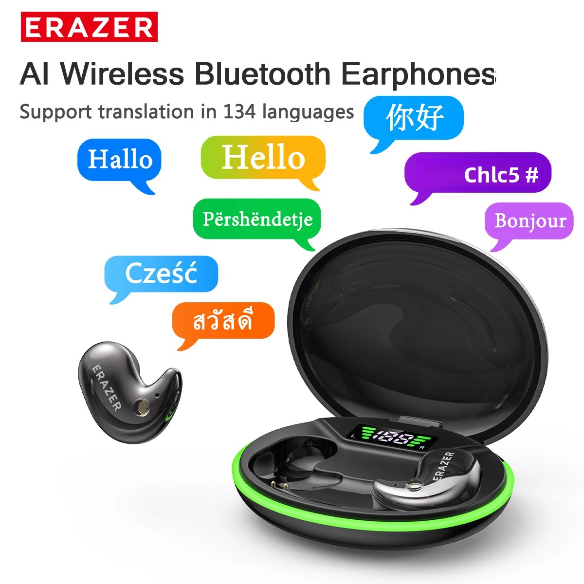 EARZER XF58 Headphone Bluetoot - Usb C Earphone ulasan dan harga